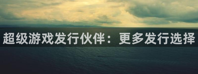 广州bbin视讯网络科技有限公司电话：超级游戏发行伙伴：更多发行选择